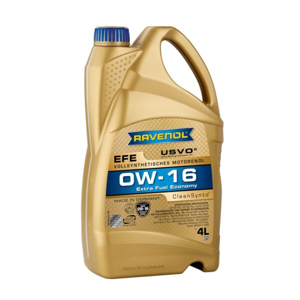 Моторно масло RAVENOL Extra Fuel Economy EFE 0W-16 4л.