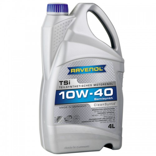 Моторно масло RAVENOL TSi 10W-40 4л.