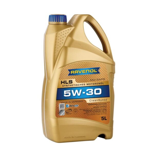 Моторно масло RAVENOL HLS 5W-30 5л.
